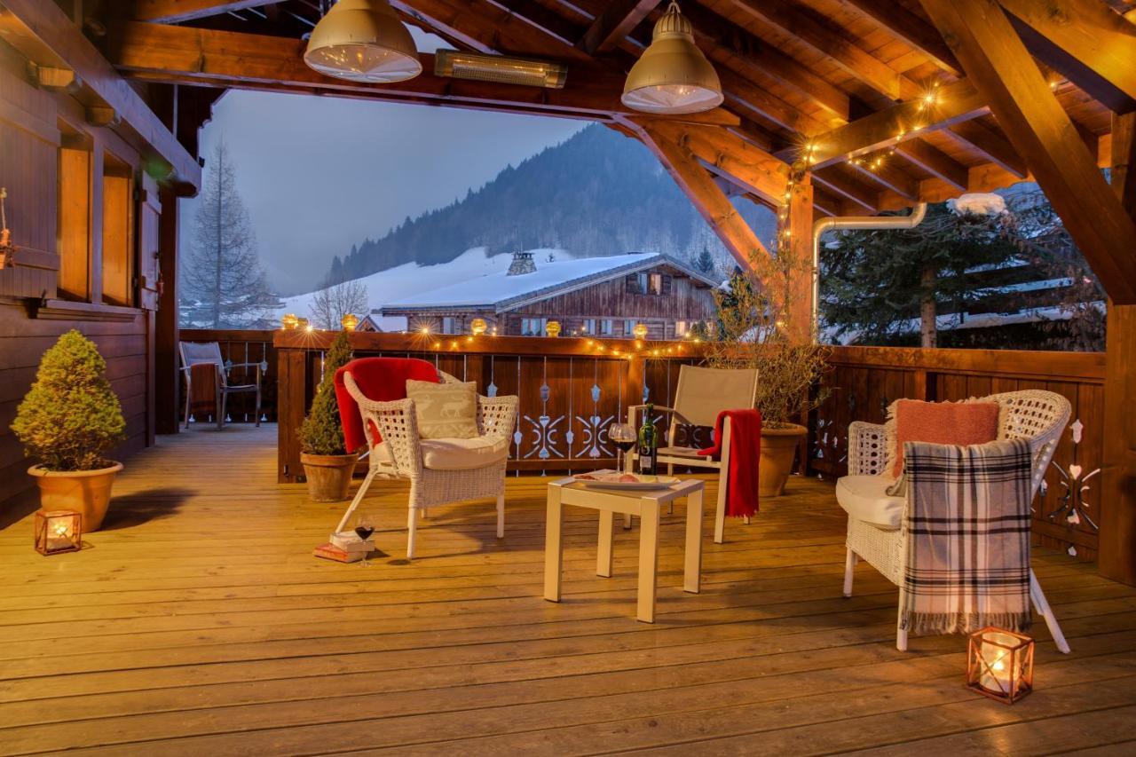 Vila Simply Morzine - Chalet Des Montagnes Exteriér fotografie