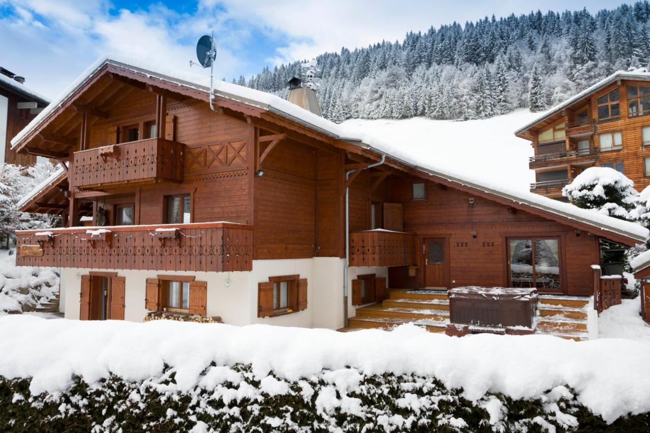 Vila Simply Morzine - Chalet Des Montagnes Exteriér fotografie