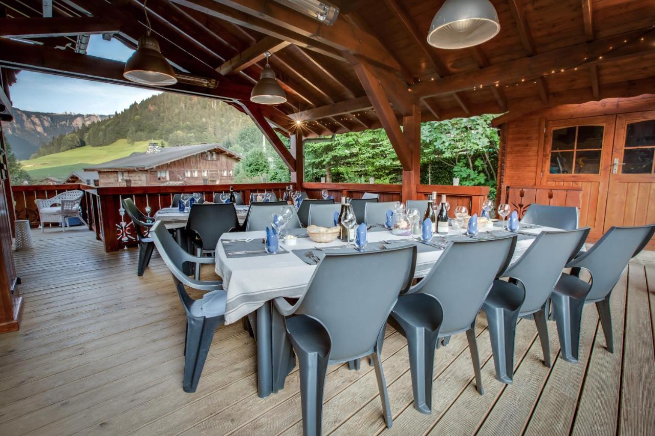 Vila Simply Morzine - Chalet Des Montagnes Exteriér fotografie